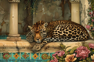 Sleepy Leopard